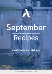 September Fakeaway Recipes