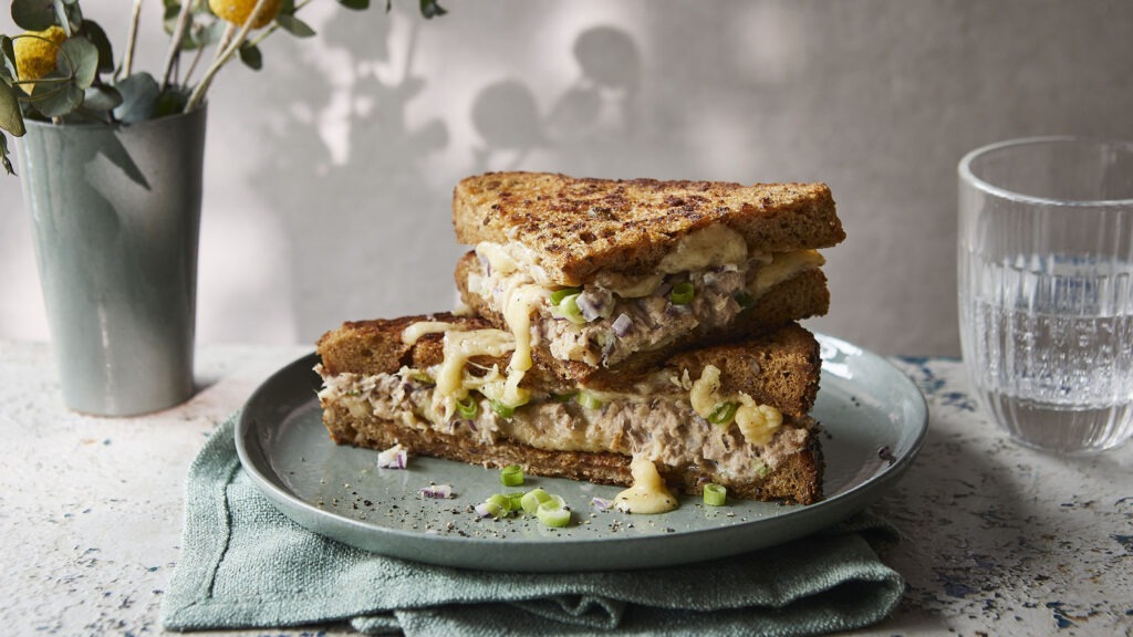 Healthy Tuna Sweetcorn Sandwich